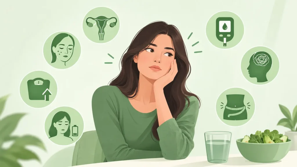 أعراض مقاومة الإنسولين للنساء